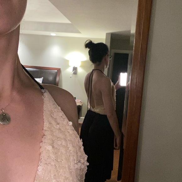 Sequin low back dress - Picture 7 of 7